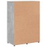 Aparadores 2 uds madera de ingeniería gris hormigón 60x31x84