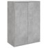 Aparadores 2 uds madera de ingeniería gris hormigón 60x31x84