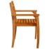 Sillas de jardín 6 uds madera maciza de acacia 59x55x85