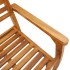 Sillas de jardín 6 uds madera maciza de acacia 59x55x85