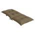 Cojines para silla respaldo alto 6 uds tela gris taupe
