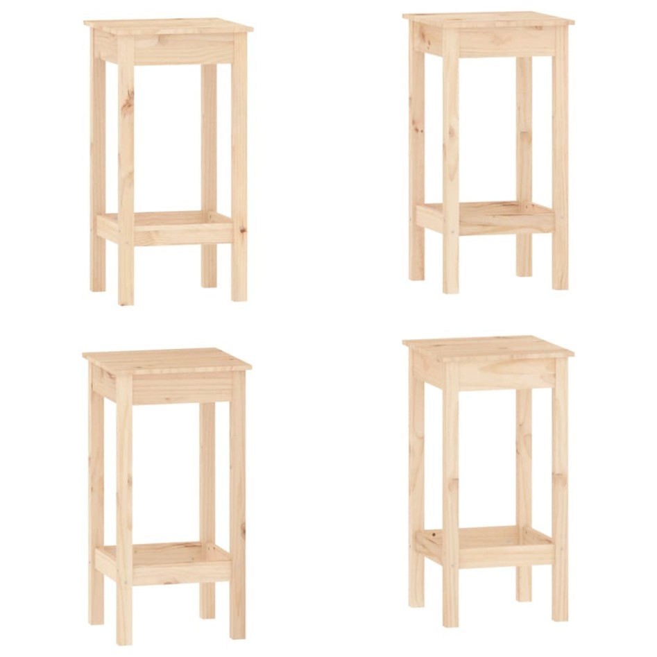 Set de bar 5 piezas madera maciza de