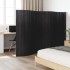 Biombo divisor de bambú gris 165x600