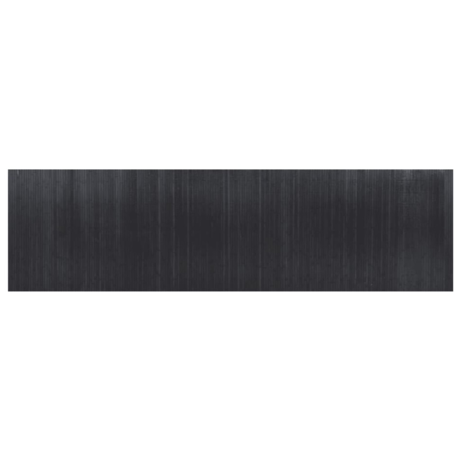 Biombo divisor de bambú gris 165x600