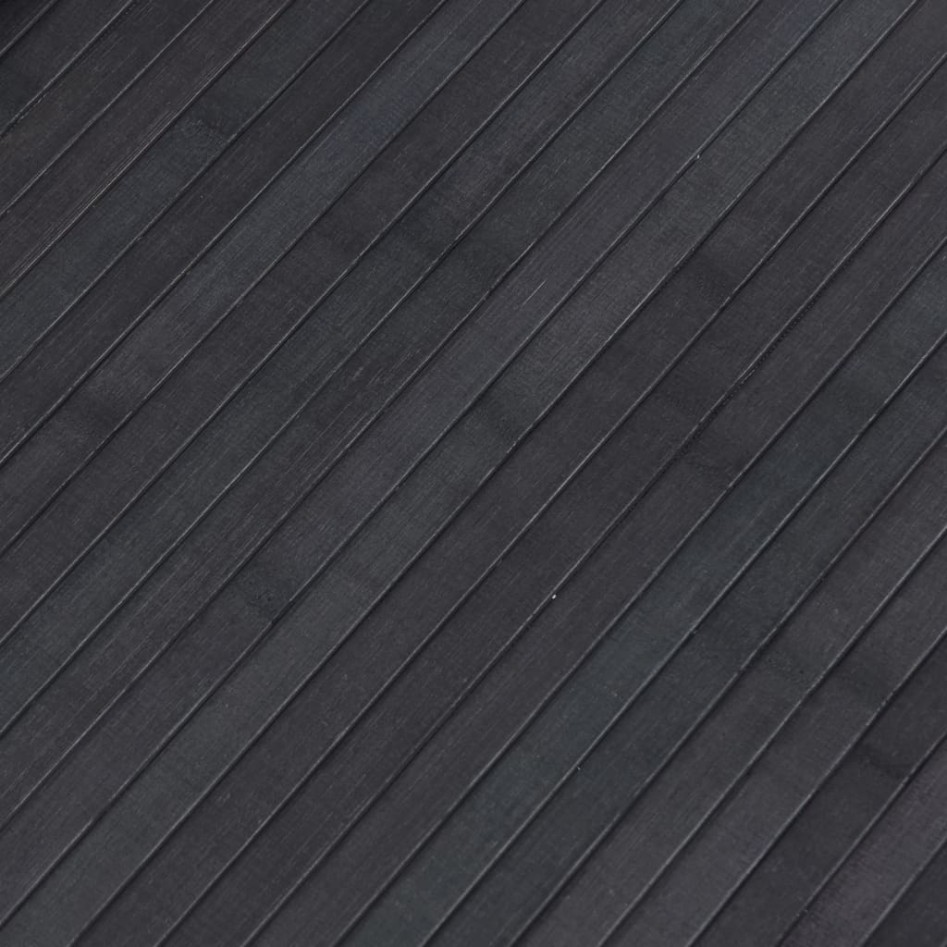 Biombo divisor de bambú gris 165x600