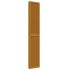 Biombo separador de 6 paneles madera maciza paulownia