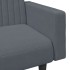 Juego de sofás 2 piezas terciopelo gris