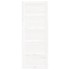 Puerta de granero madera maciza pino blanca 80x1,8x204,5