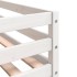 Litera con cortinas madera maciza de pino azul 80x200