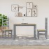 Mesa de comedor Panama madera maciza de pino gris 117x60x75