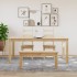 Mesa de comedor Panama madera maciza de pino 180x90x75