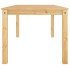 Mesa de comedor Panama madera maciza de pino 180x90x75