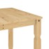 Mesa de comedor Corona madera maciza de pino 180x90x75
