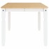 Mesa de comedor Corona madera maciza pino blanco 180x90x75