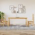 Mesa de comedor Corona madera maciza de pino 160x80x75