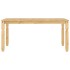 Mesa de comedor Corona madera maciza de pino 160x80x75