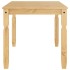 Mesa de comedor Corona madera maciza de pino 160x80x75