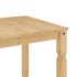 Mesa de comedor Corona madera maciza de pino 160x80x75