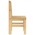 Sillas de comedor Panama 2 uds madera maciza pino 40x46x90