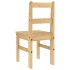 Sillas de comedor Panama 2 uds madera maciza pino 40x46x90