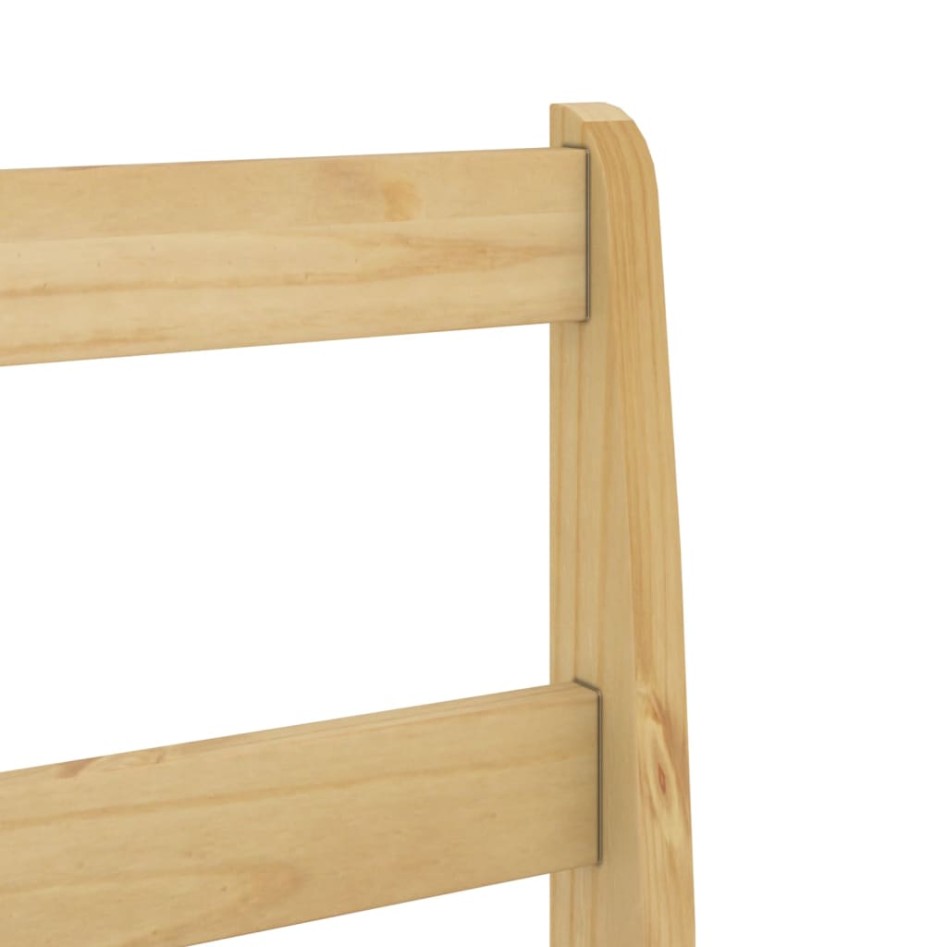 Sillas de comedor Panama 2 uds madera maciza pino 40x46x90