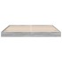 Estructura de cama sin colchón gris Sonoma 180x200