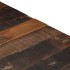 Mesa de centro acero inoxidable madera maciza traviesa