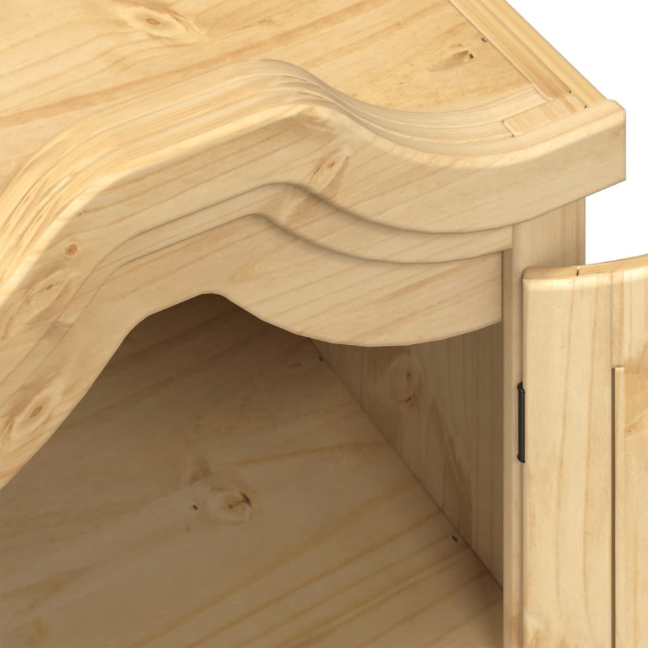 Armario Corona madera maciza de pino 55x52x170