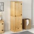 Armario Corona madera maciza de pino 55x50x170