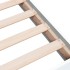 Estructura de cama sin colchón blanca 160x200