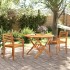 Sillas de jardín 2 uds madera maciza de acacia 59x55x85