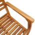 Sillas de jardín 2 uds madera maciza de acacia 59x55x85