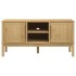 Mueble de TV FLORO madera maciza pino marrón cera 114x43x55