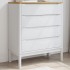 Cómoda cajonera FLORO madera maciza de pino