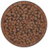 Juego de bistró de mosaico de hierro y cerámica