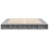 Estructura de cama madera de ingeniería gris Sonoma 200x200