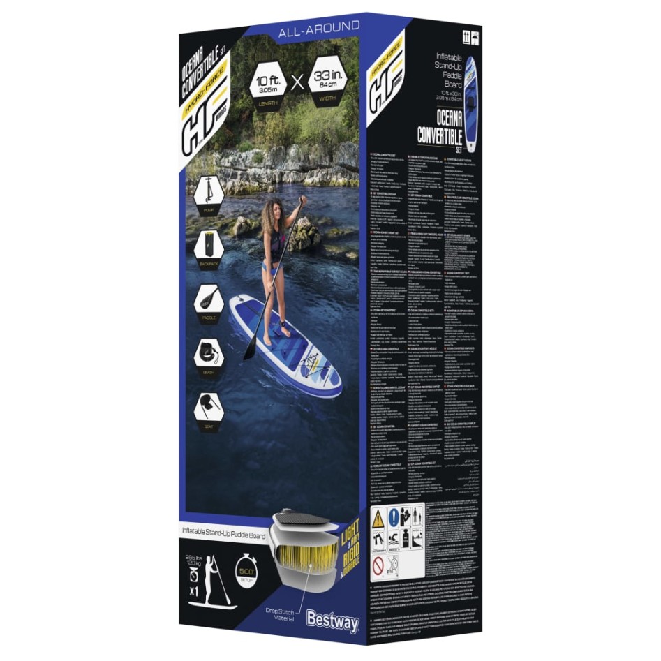 Bestway Tabla hinchable de paddleboard Hydro-Force