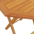 Juego bistró pleglable 3 piezas madera maciza
