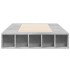 Estructura de cama madera de ingeniería gris hormigón