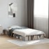 Estructura de cama madera de ingeniería gris Sonoma 90x200