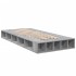 Estructura de cama madera de ingeniería gris Sonoma 100x200