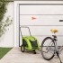 Remolque de bicicleta mascotas hierro tela Oxford