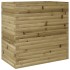 Jardinera madera de pino impregnada 70x40x68,5