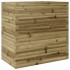Jardinera madera de pino impregnada 70x40x68,5