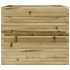 Jardinera madera de pino impregnada 80x80x68,5