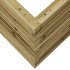 Jardinera madera de pino impregnada 80x80x68,5