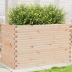 Jardinera madera maciza de pino 110x60x68,5 cm