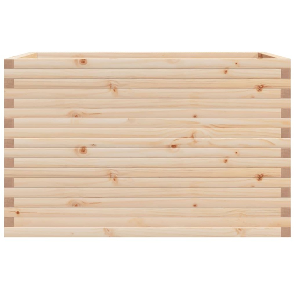 Jardinera madera maciza de pino 110x60x68,5
