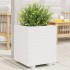 Jardinera madera maciza de pino blanco 40x40x49,5