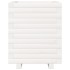 Jardinera madera maciza de pino blanco 40x40x49,5